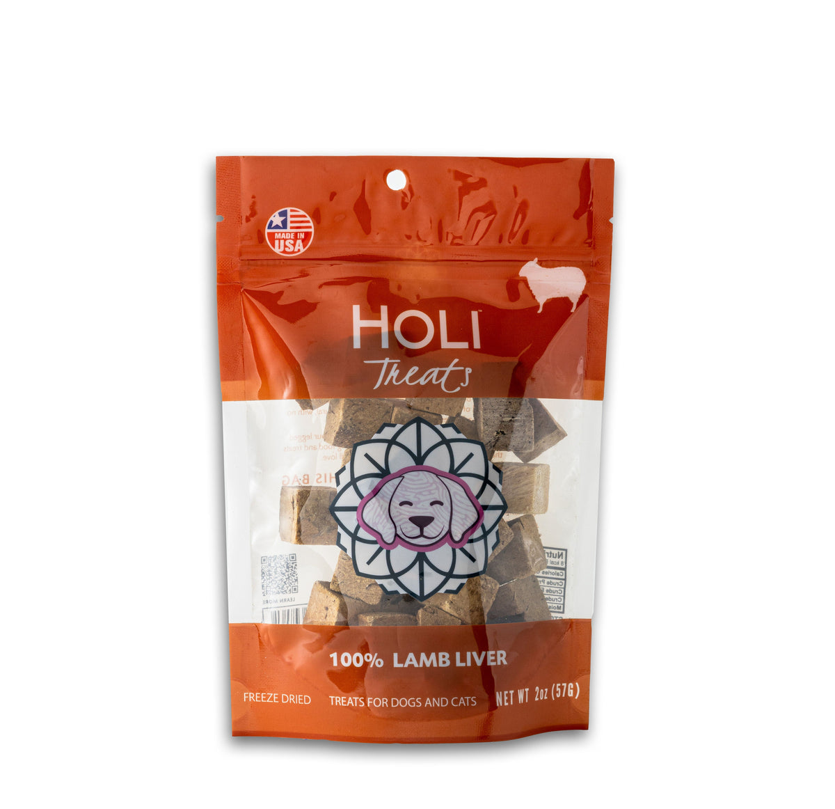 Freeze-Dried Lamb Liver Dog Treats