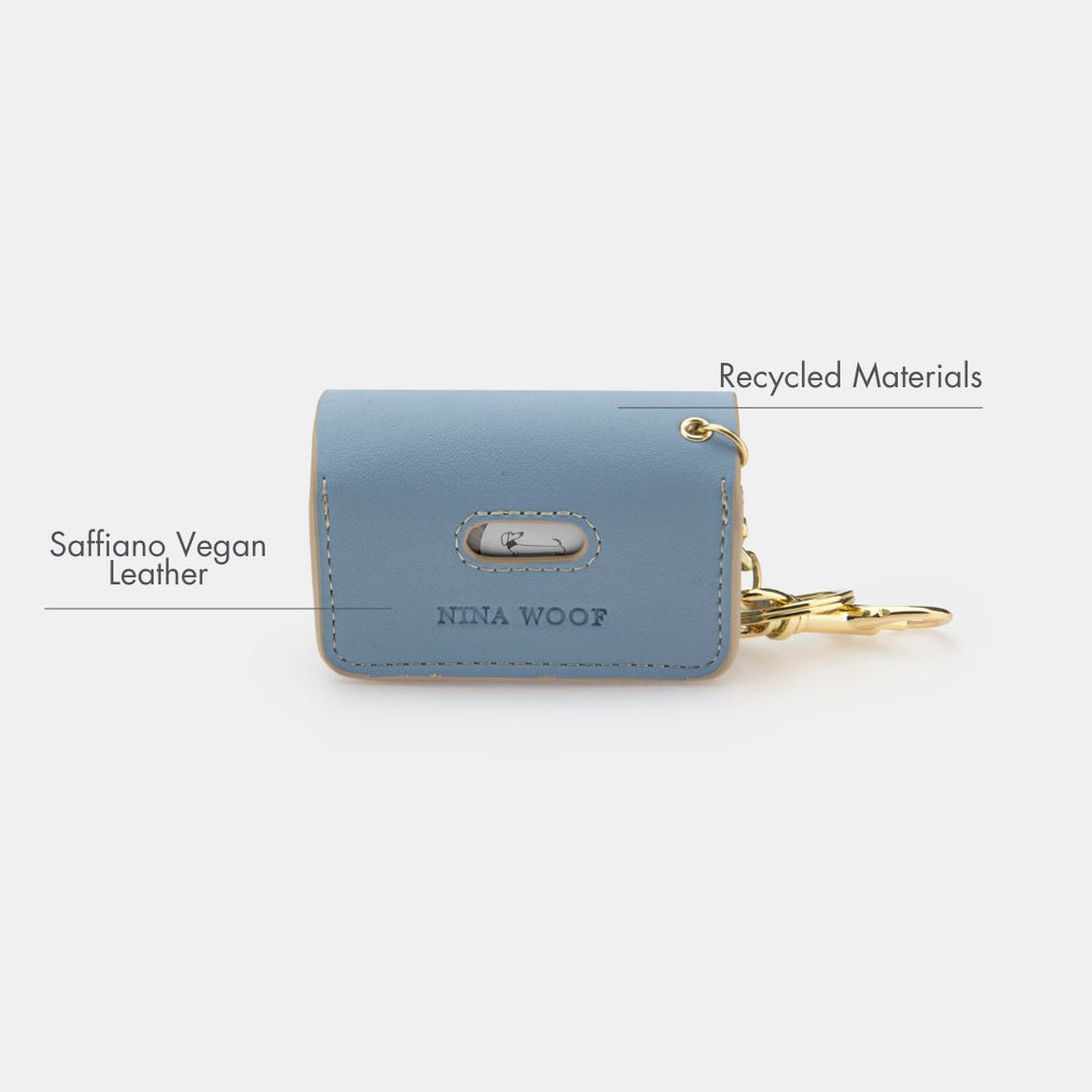 Vegan Leather Waste Bag Holder