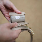 Vegan Leather Waste Bag Holder