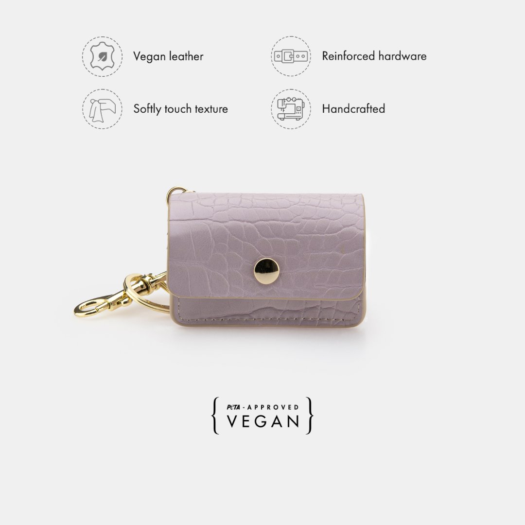 Vegan Leather Waste Bag Holder