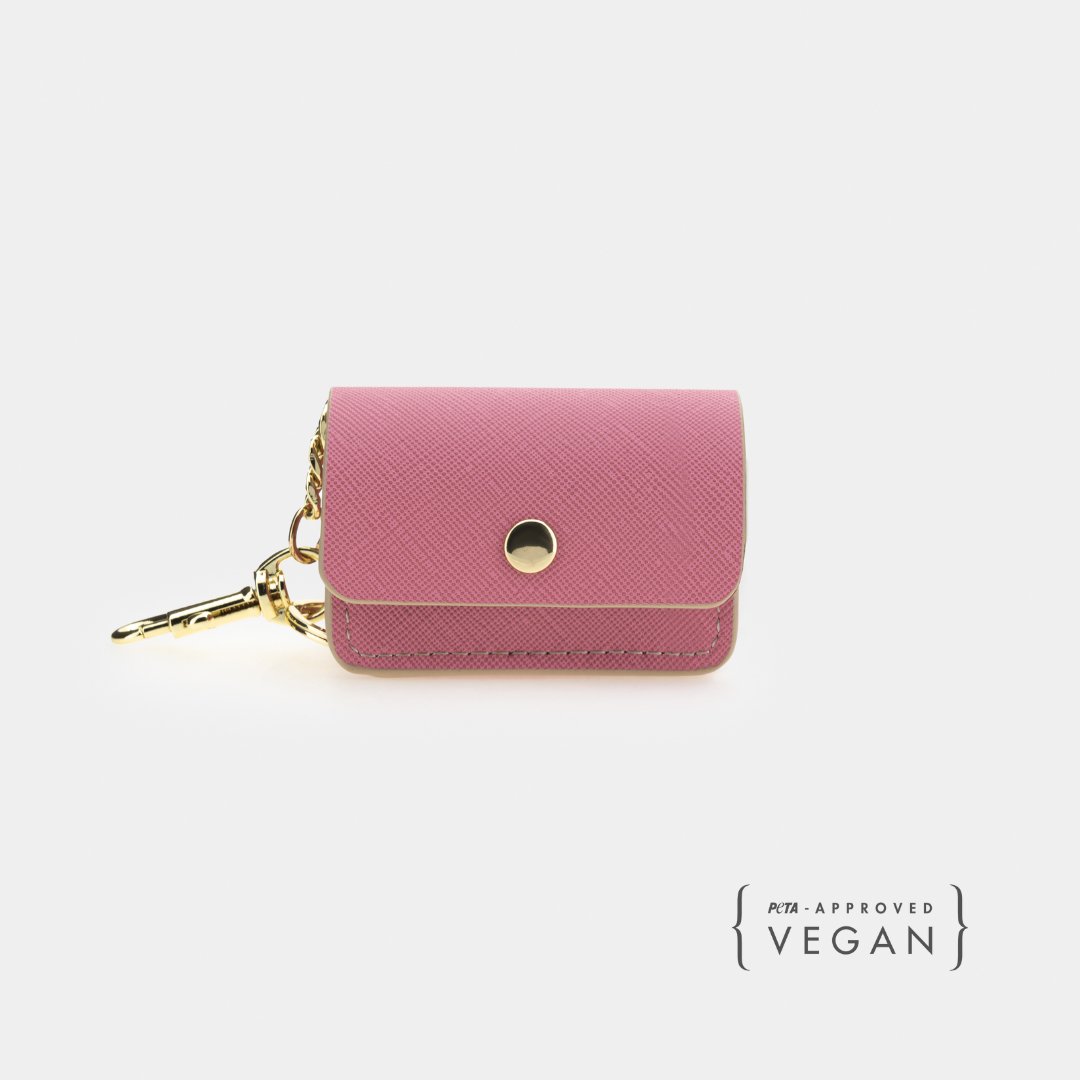 Vegan Leather Waste Bag Holder