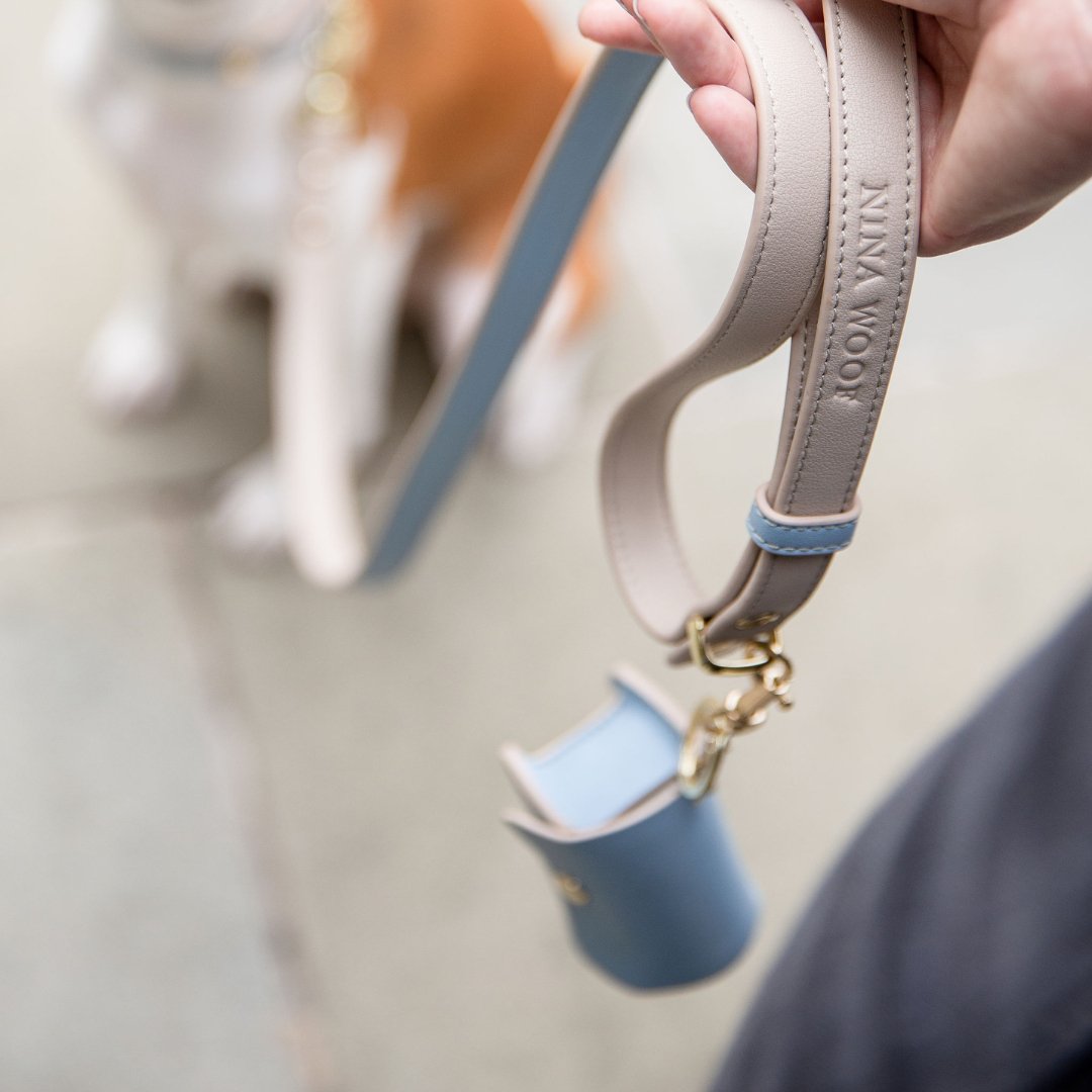 Vegan Leather Waste Bag Holder
