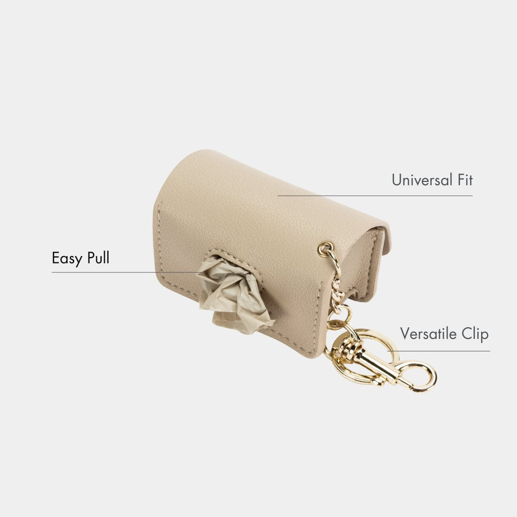 Vegan Leather Waste Bag Holder